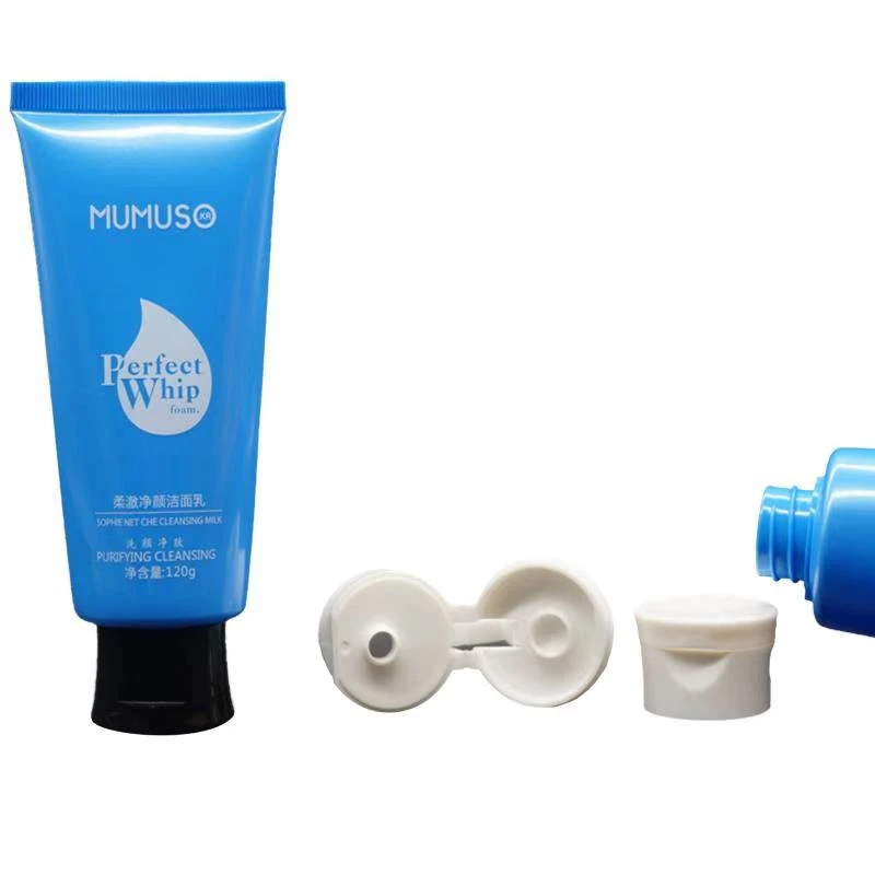 cosmetic tube with flip-top cap cosmetic tube with flip-top cap