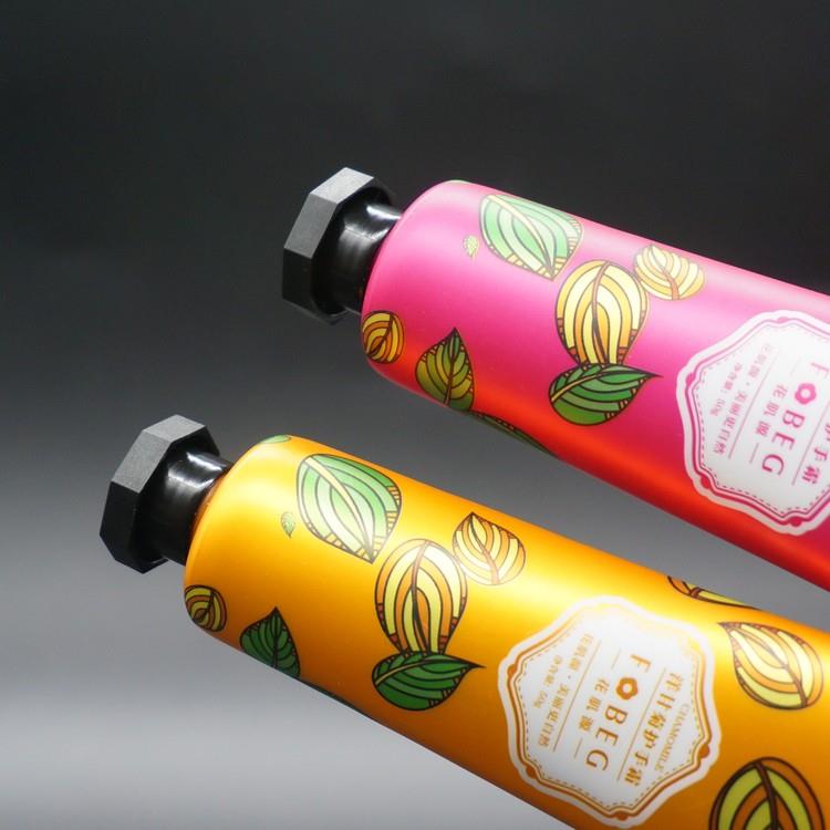hand cream tube with Octagonal cap