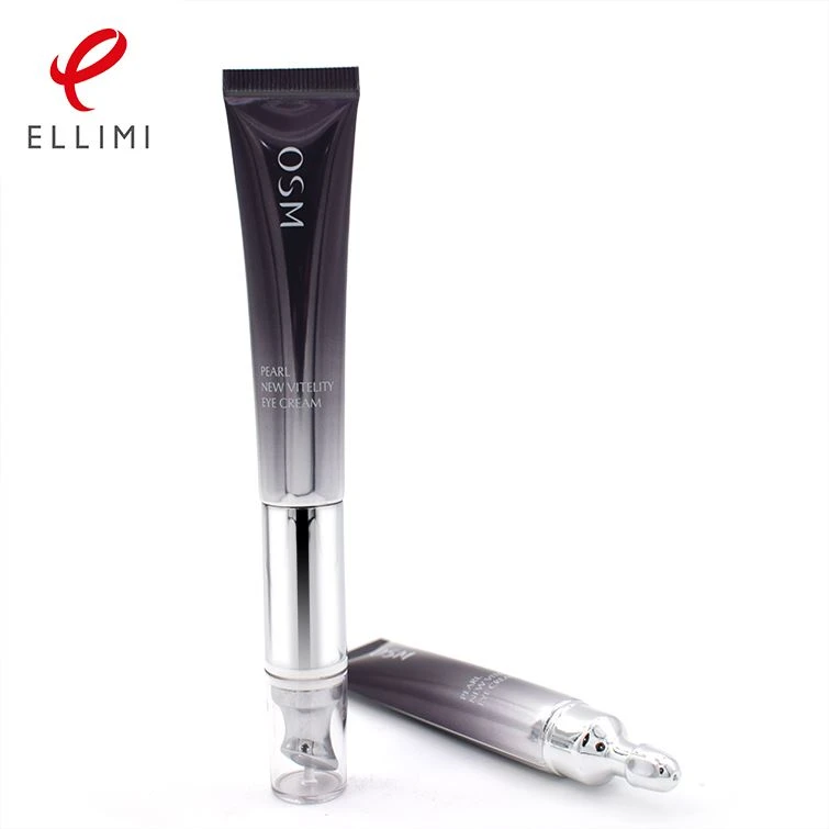 Aluminum Vibrating Head Eye Cream Tube Aluminum Vibrating Head Eye Cream Tube