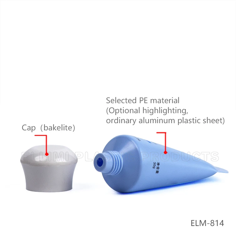 Plastic Cosmetic Tube Plastic Cosmetic Tube