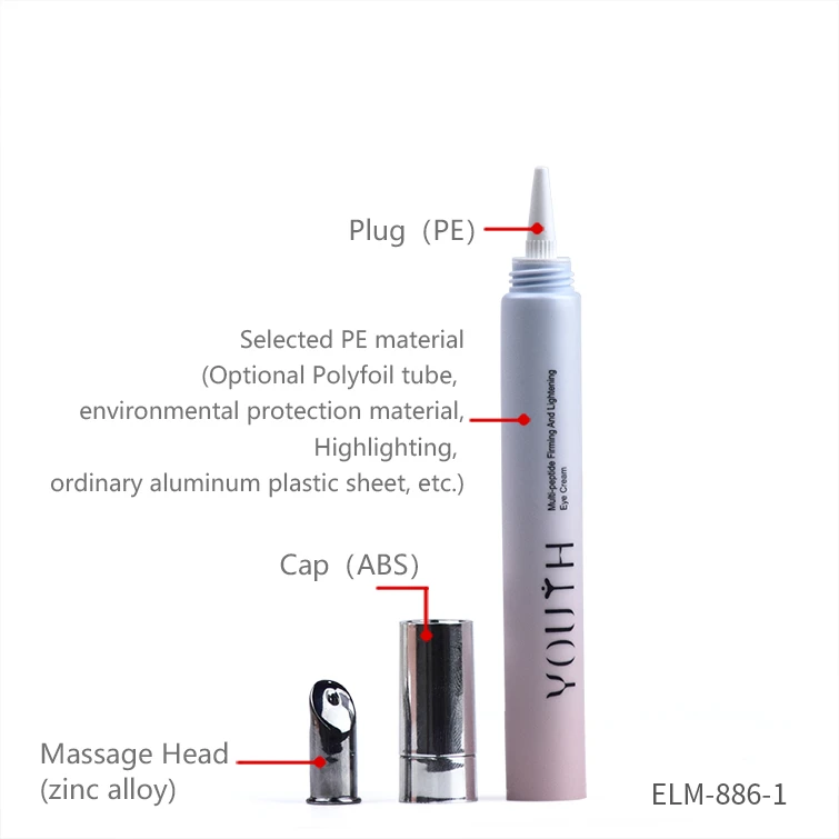 Plastic Cosmetic Tube Plastic Cosmetic Tube