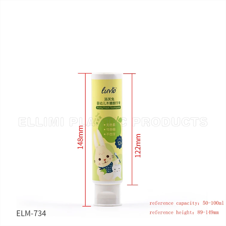 cosmetic packaging for toothpaste cosmetic packaging for toothpaste