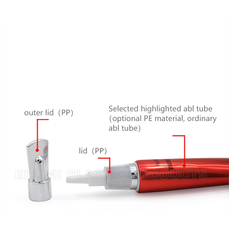 long nozzle eye serum cream tube long nozzle eye serum cream tube