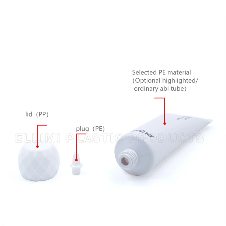 empty hand cream tubes