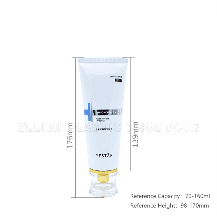 plastic tube cosmetic personal care packaging