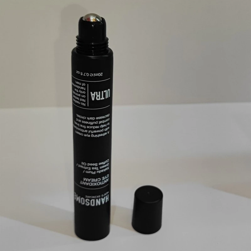 New eye cream tube with single steel ball New eye cream tube with single steel ball