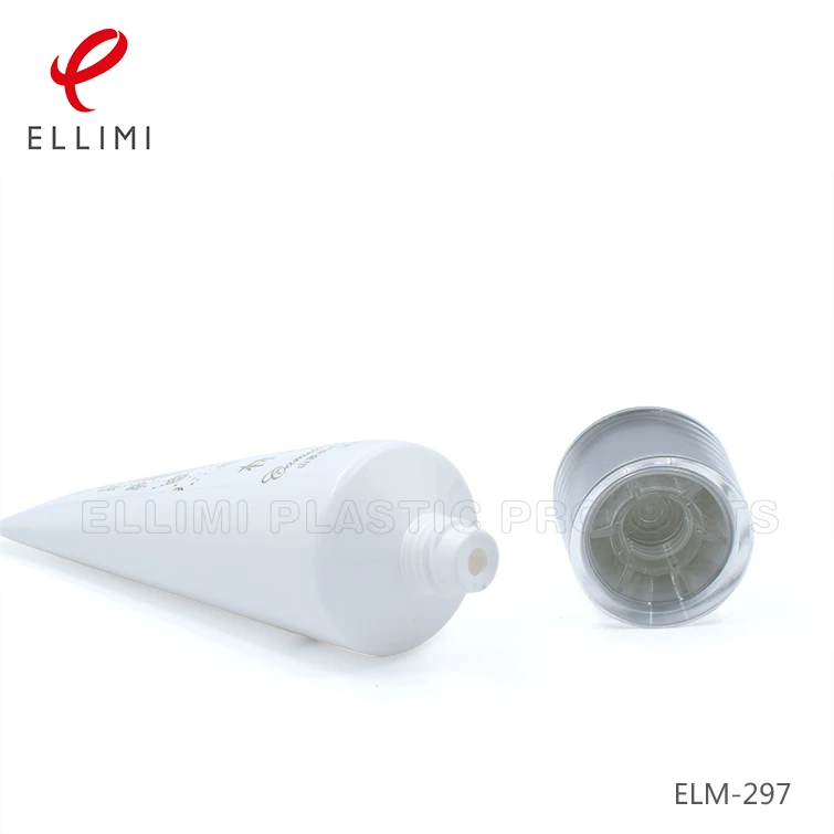 white cosmetic soft lotion squeeze tube white cosmetic soft lotion squeeze tube