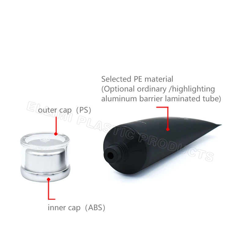 black plastic tube