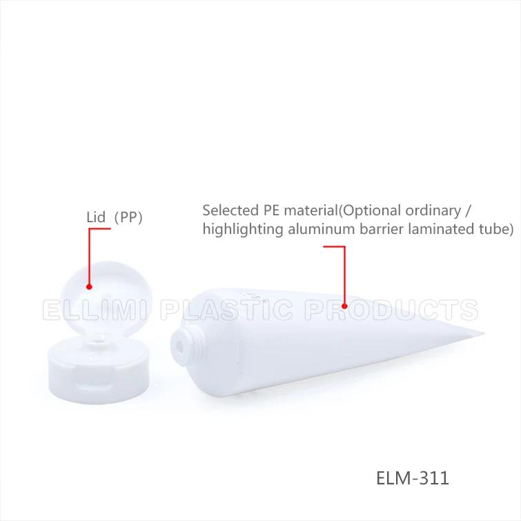 empty plastic tubes