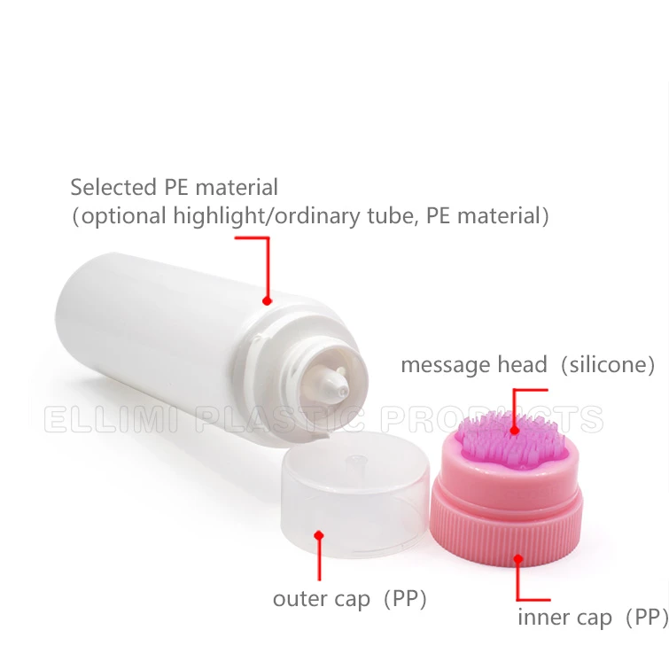 tube with brush tube with brush