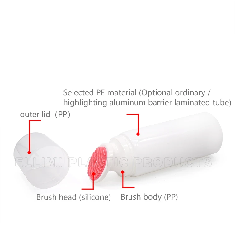 tube with brush