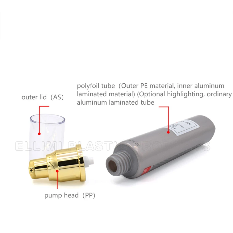 pastic foundation tube pastic foundation tube