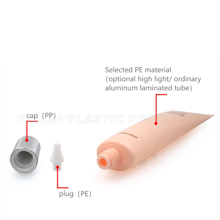 oval plastic tube