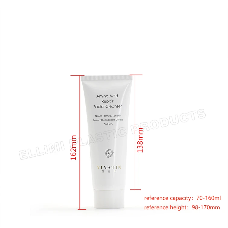 facewash tubes