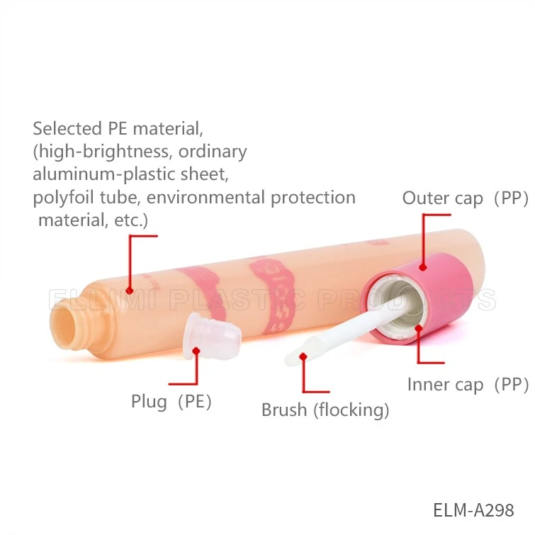 cosmetic tube for lipstick
