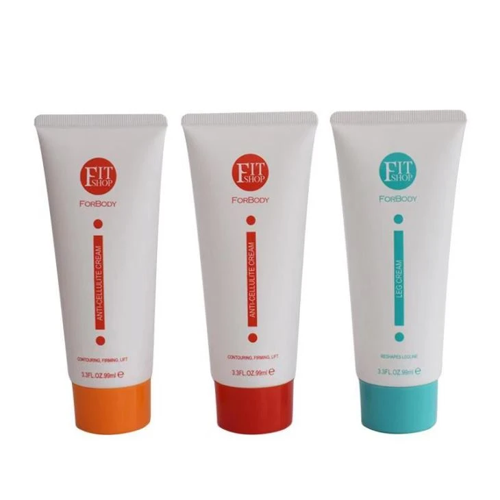 Round PlasticTube For Fitshop Leg Cream