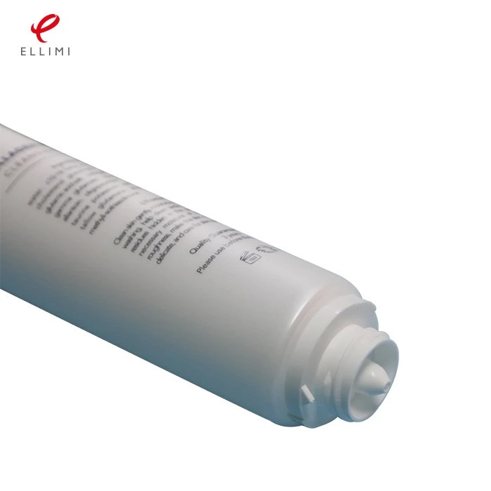 Unsealed Cosmetic Tubes With Round Cap