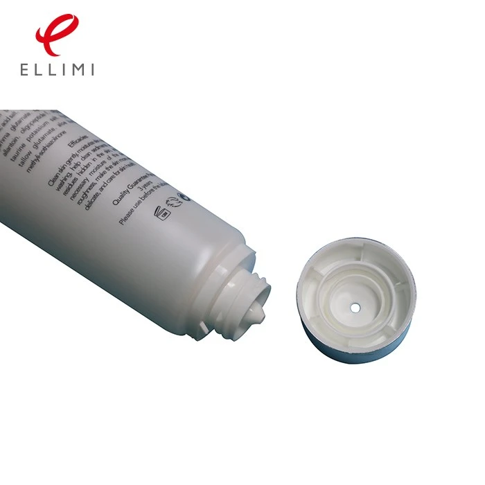 Unsealed Cosmetic Tubes With Round Cap