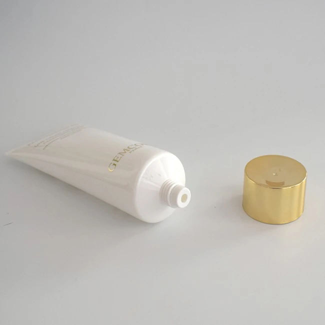 white plastic soft tubes cosmetic packaging (1)