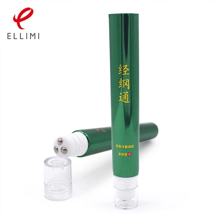 Aluminum Laminated Tube For Eye Cream With Roller Ball