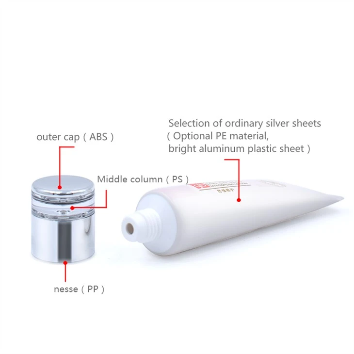 Aluminum Tube With Drop Cap