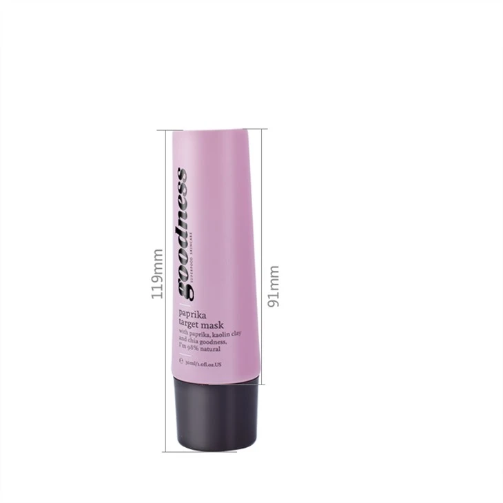 CC Cream Oval Plastic Tube