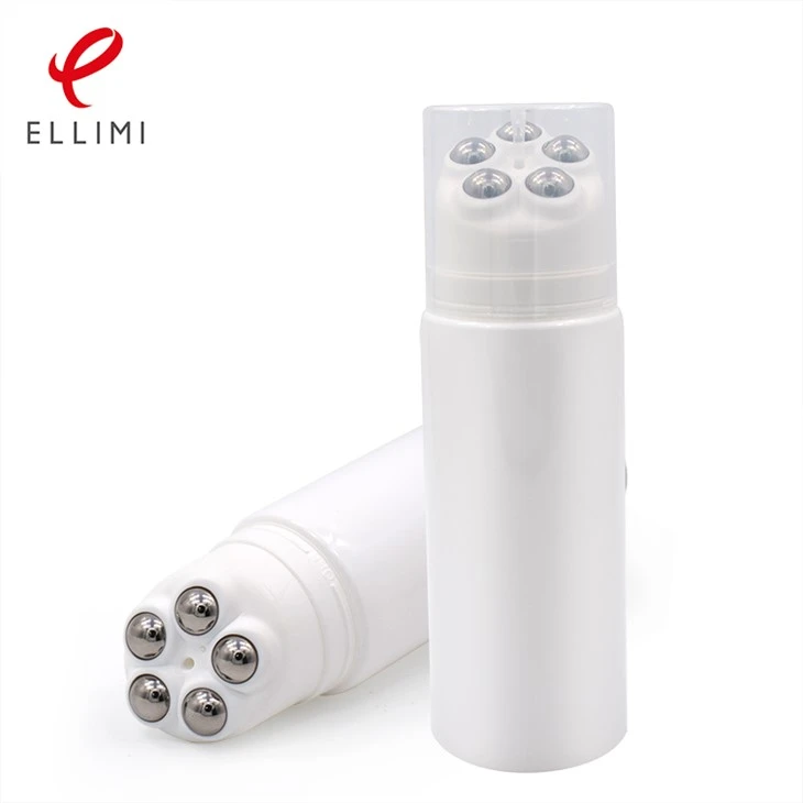 Cosmetic Packaging Tube With Five Roller Ball