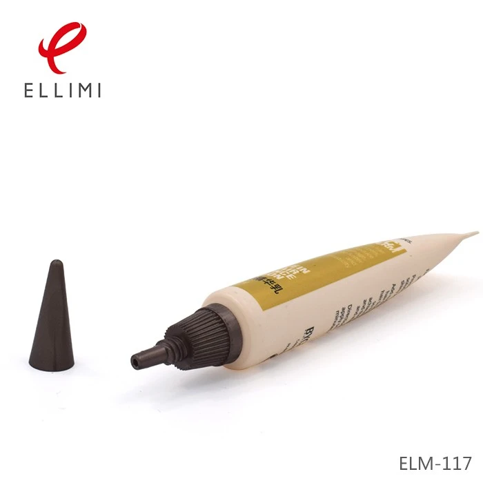 Cosmetic PE Plastic Round Soft Tube For Eye Cream