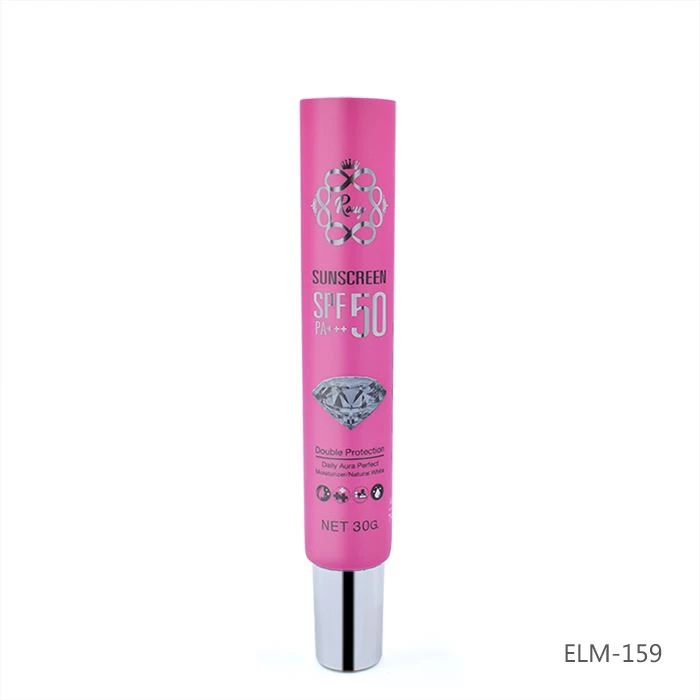Cosmetic Plastic Tube For Barrel Cap