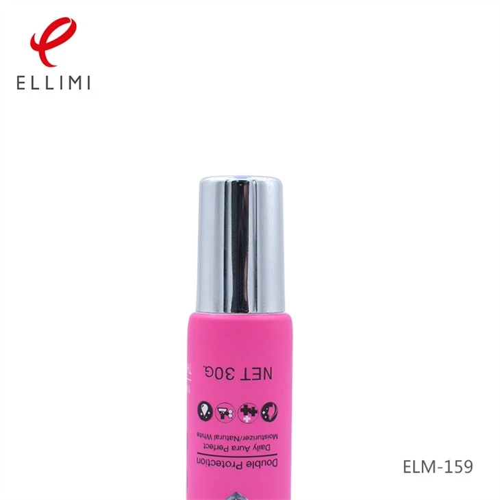 Cosmetic Plastic Tube For Barrel Cap