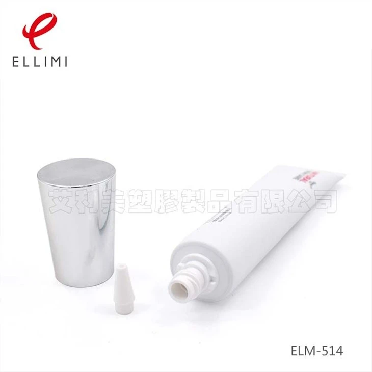 Cosmetic Tube For Metallic Cap