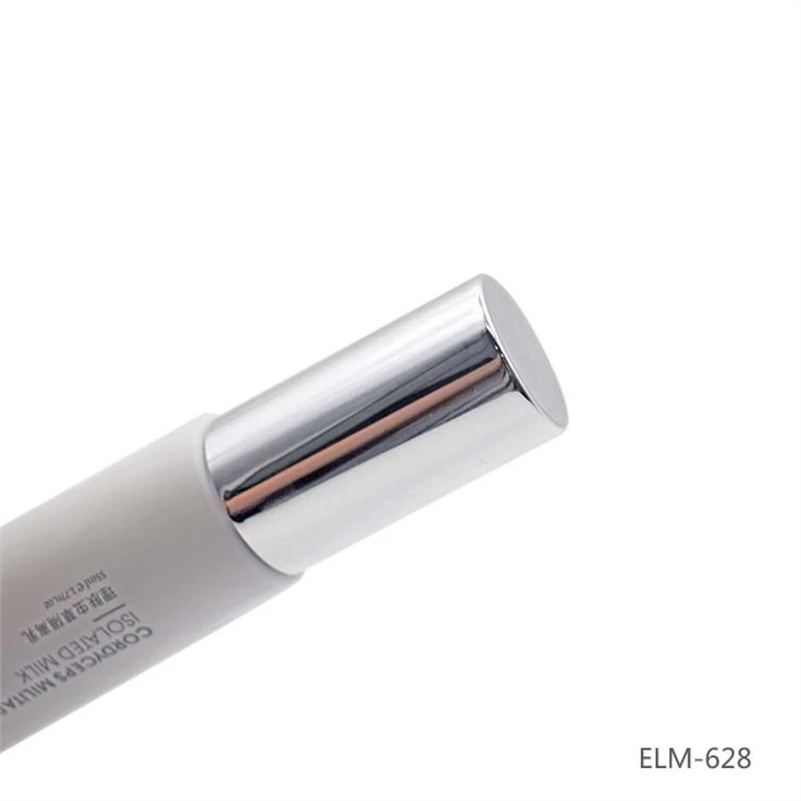 Cosmetic Tube With Sliver Metal Cap