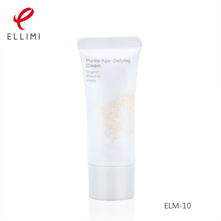 Eco-friendly Oval Plastic Tube With Screw Cap