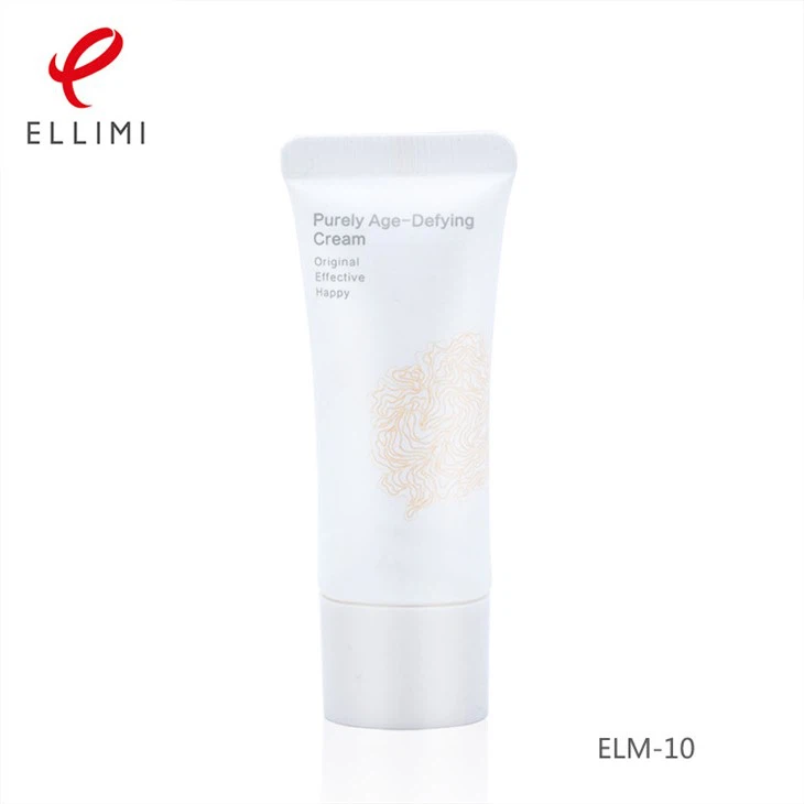 Eco-friendly Oval Plastic Tube With Screw Cap