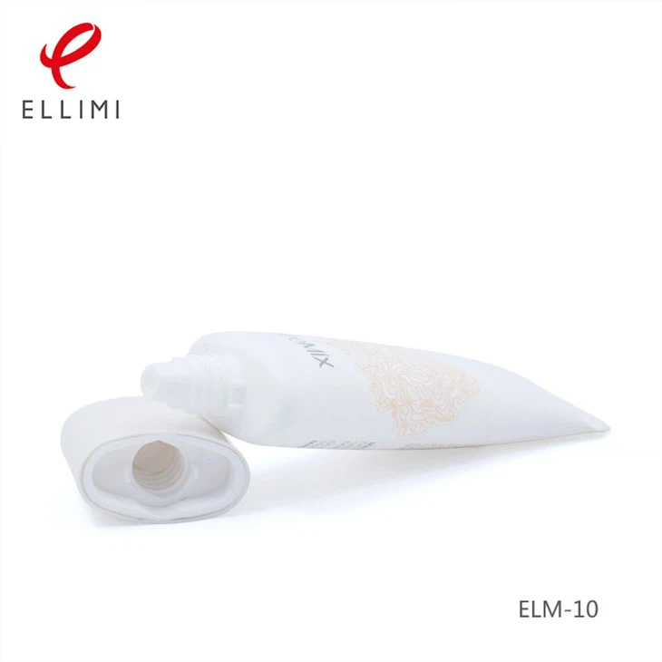 Eco-friendly Oval Plastic Tube With Screw Cap