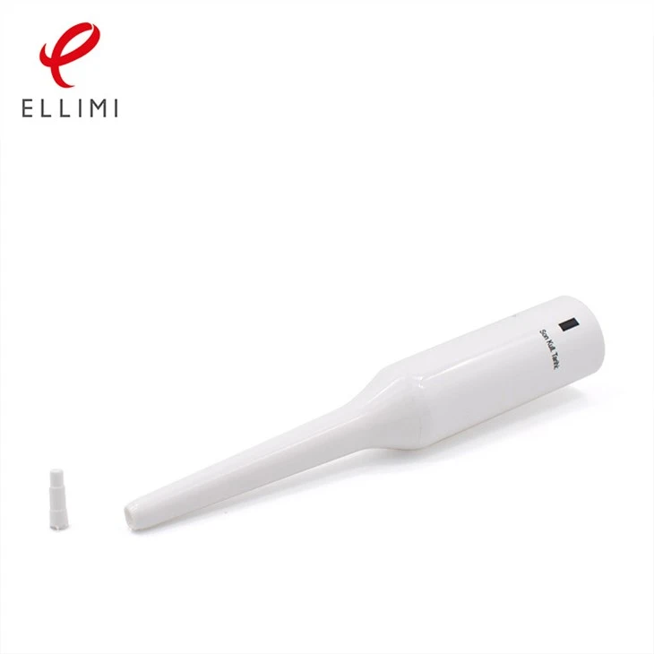Hot Sale D19mm Cosmetics Packaging Plastic Squeeze PE Tube With Long Nozzle For Medicine Tube