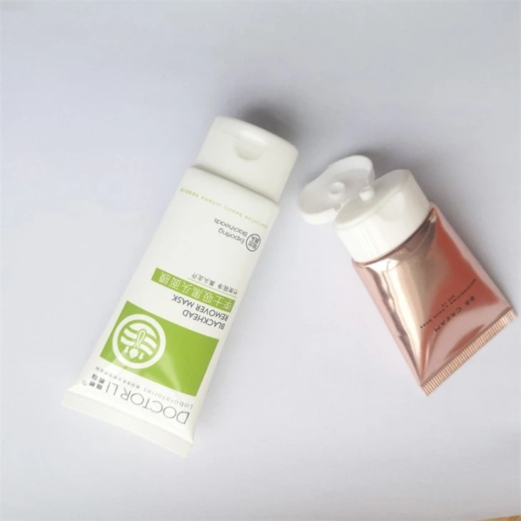 Oval Cosmetic Plastic Tube