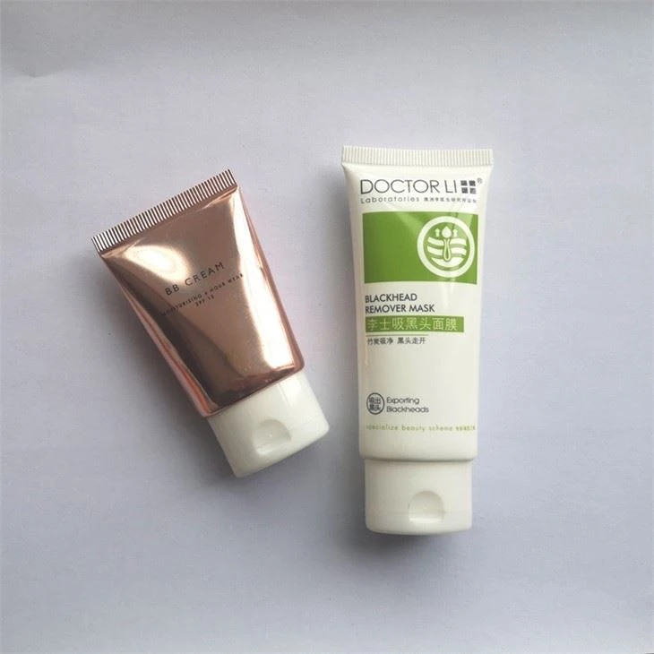 Oval Cosmetic Plastic Tube