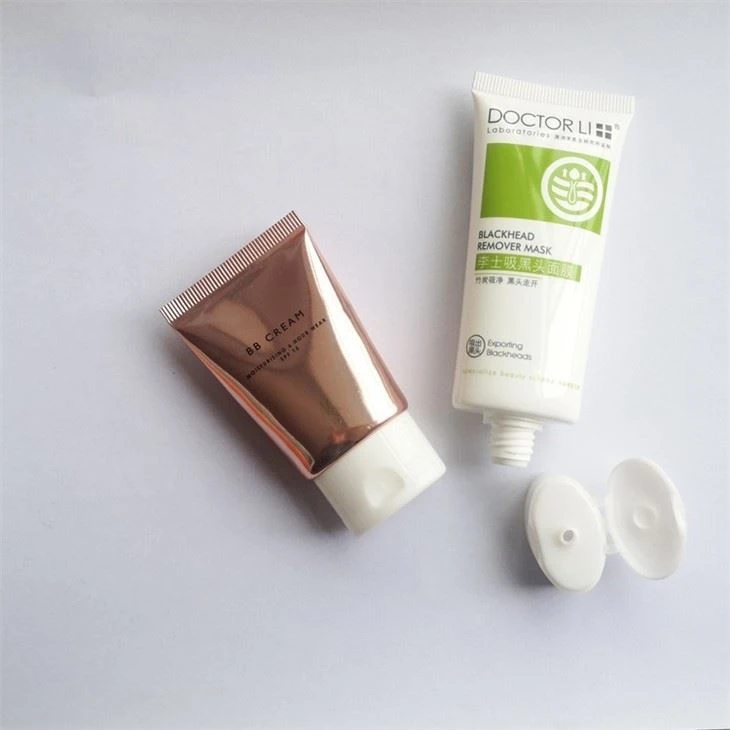 Oval Cosmetic Plastic Tube
