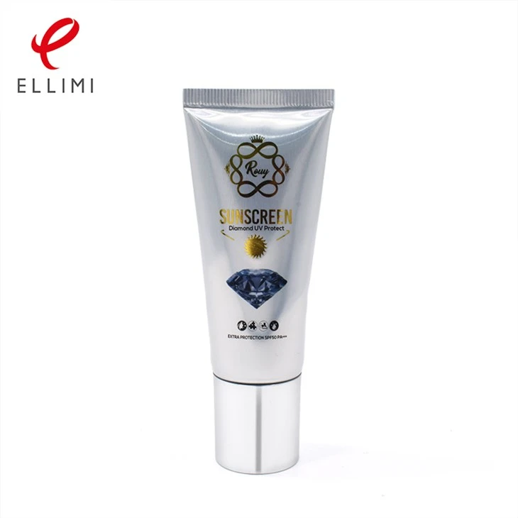 Plastic Cosmetic Packaging Aluminum Laminated Tube