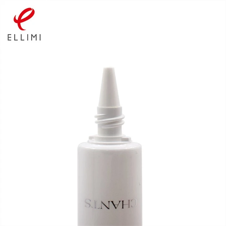 Plastic Packaging White Squeeze Empty Eye Cream Tube