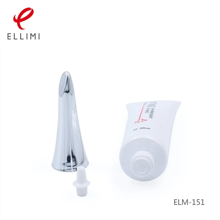 Round Cosmetic Packaging Soft Tube For Eye Cream