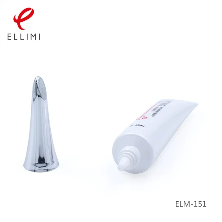 Round Cosmetic Packaging Soft Tube For Eye Cream