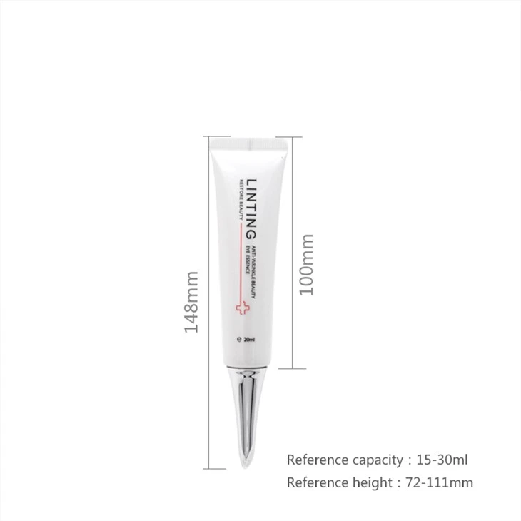 Round Cosmetic Packaging Soft Tube For Eye Cream
