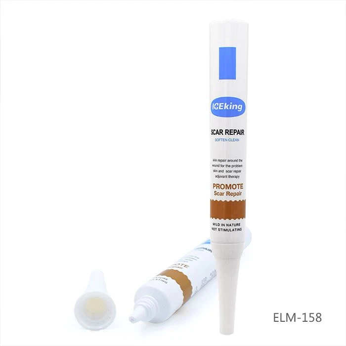 Round Cosmetic Plastic Soft Tube With Trumpet Cap