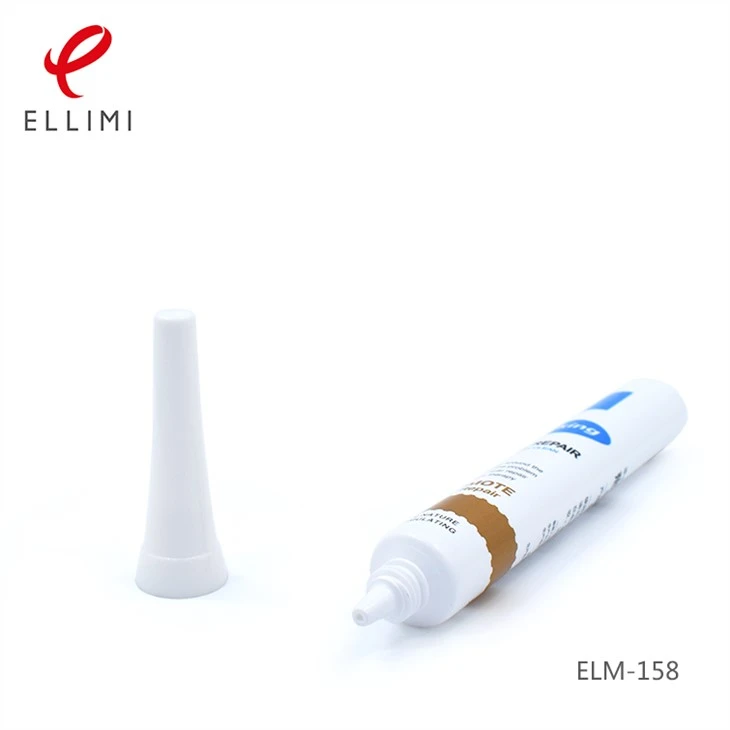 Round Cosmetic Plastic Soft Tube With Trumpet Cap