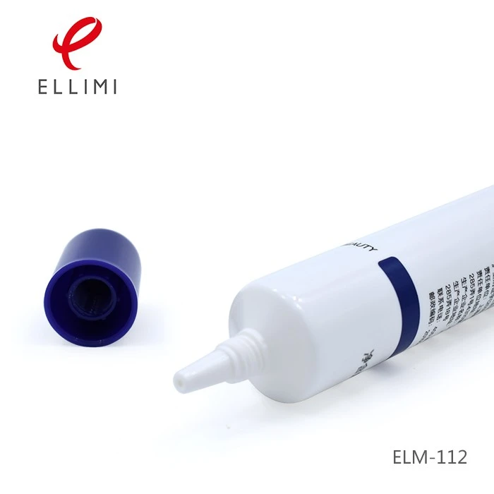 Round Cosmetic Plastice Tube For Eye Cream