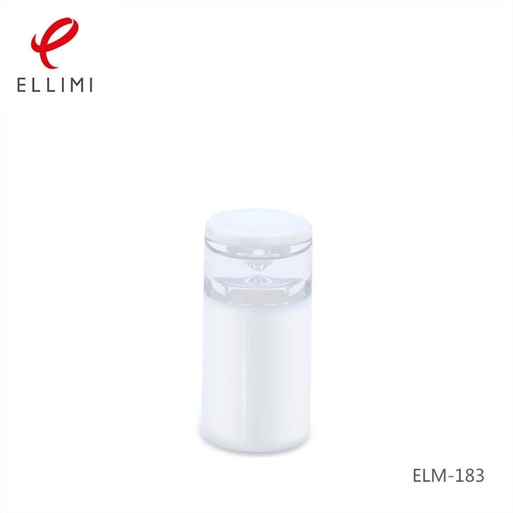 Round Cosmetic Tube With Drop Cap