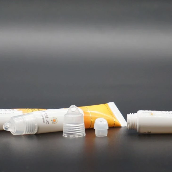Round Plastic Tube For Lip Balm