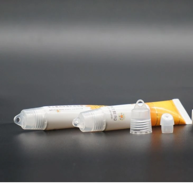 Round Plastic Tube For Lip Balm